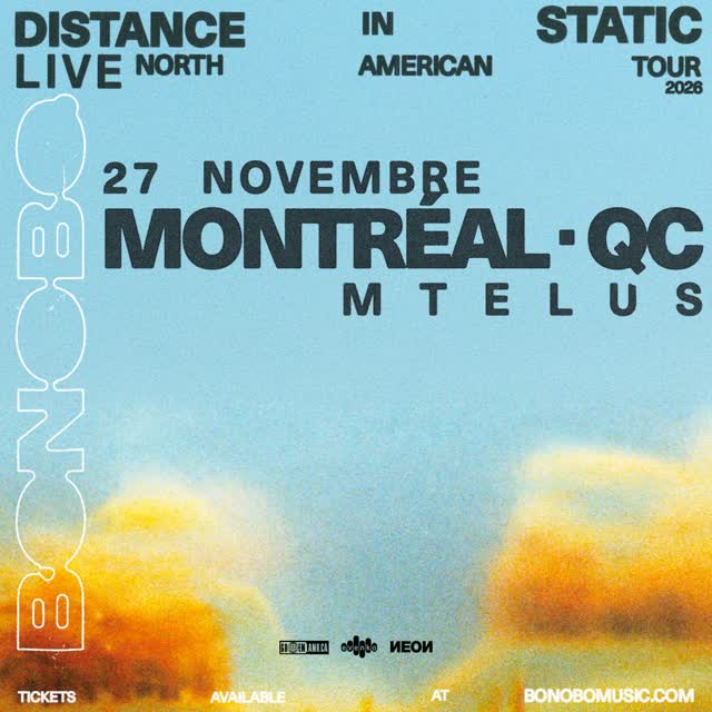 Bonobo au MTELUS Montreal