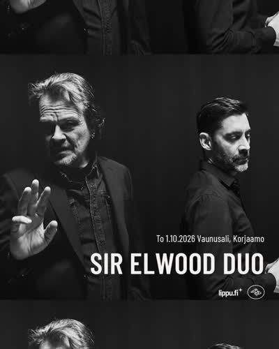 Sir Elwood Duo esiintyy Korjaamon Vaunusalissa