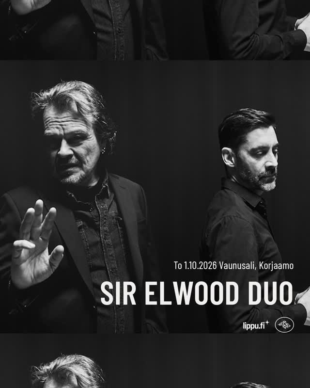 Sir Elwood Duo esiintyy Korjaamon Vaunusalissa