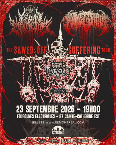 Crown Magnetar, To The Grave, Face Yourself and Backbiter live
