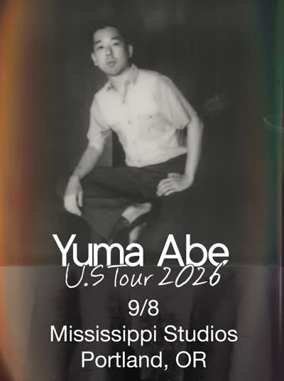 Yuma Abe plays Mississippi Studios