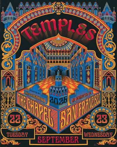 Two nights with Temples + Poppy Jean Crawford