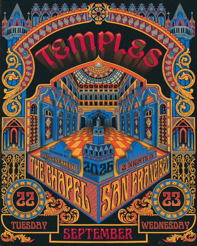 Two nights with Temples + Poppy Jean Crawford