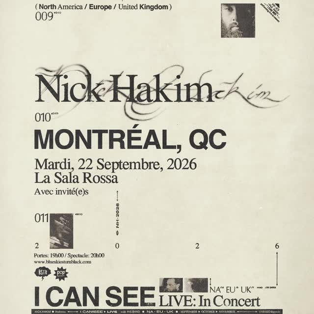 Nick Hakim live in concert
