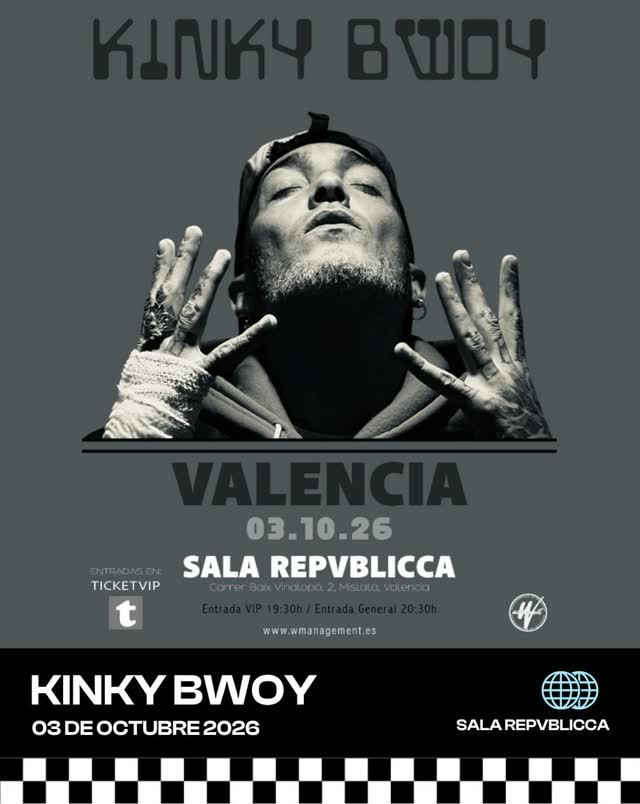 Kinky Bwoy en la Sala Repvblicca