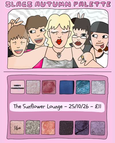 New gig announcement: Slag at The Sunflower Lounge