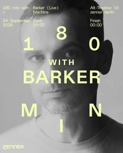 180 min with Barker (Live) + Machina