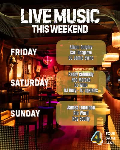 Live Music This Weekend