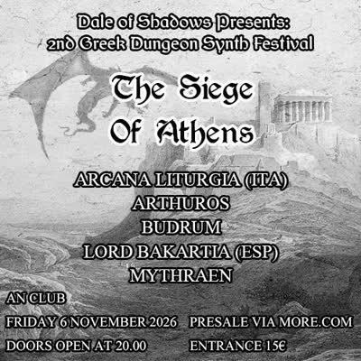 2nd Greek Dungeon Synth Festival: The Siege Of Athens
