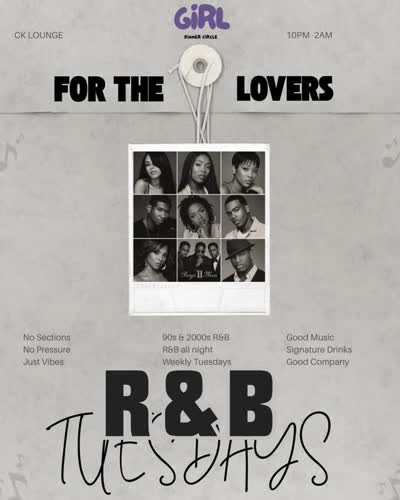 For the Lovers 🎶 R & B Tuesdays