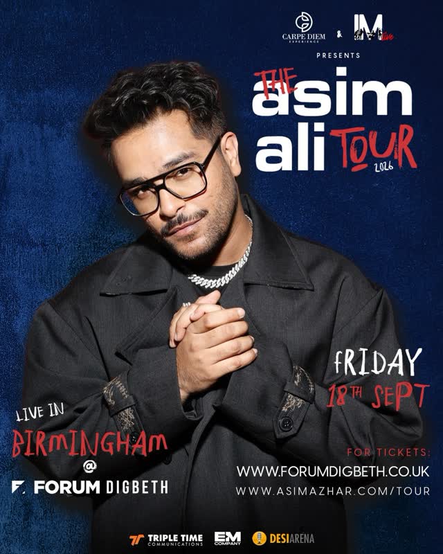 Asim Azhar live at Forum Digbeth