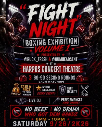 "FIGHT NIGHT" BOXING EXHIBITION VOLUME 1