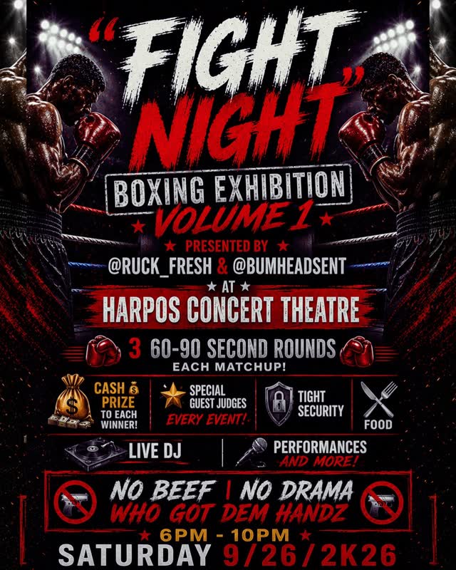 "FIGHT NIGHT" BOXING EXHIBITION VOLUME 1