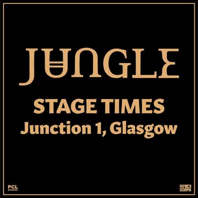 Set times are up @jungle4eva tonight. Looking forward to seeing you all tonight
