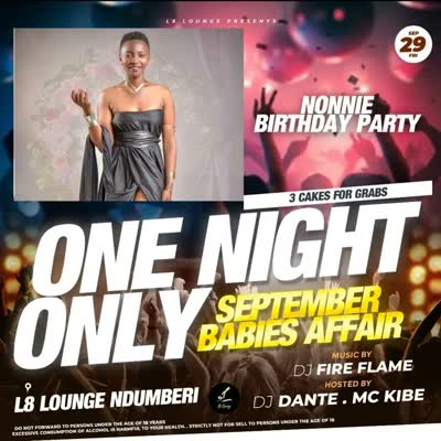 ONE NIGHT ONLY SEPTEMBER BABIES AFFAIR