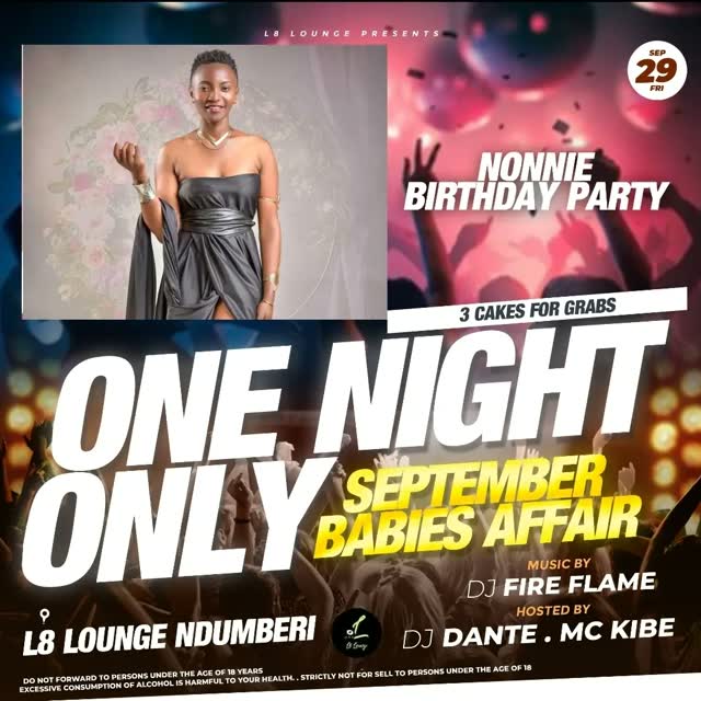 ONE NIGHT ONLY SEPTEMBER BABIES AFFAIR