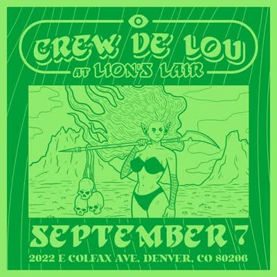 Denver! This Saturday 9/7 come check us out at Lions Lair on Colfax!