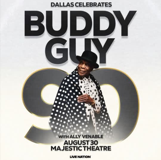 Dallas celebrates @therealbuddyguy 90!