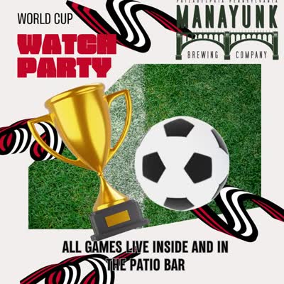 World Cup games viewing party with live music from Danny Lynch Project