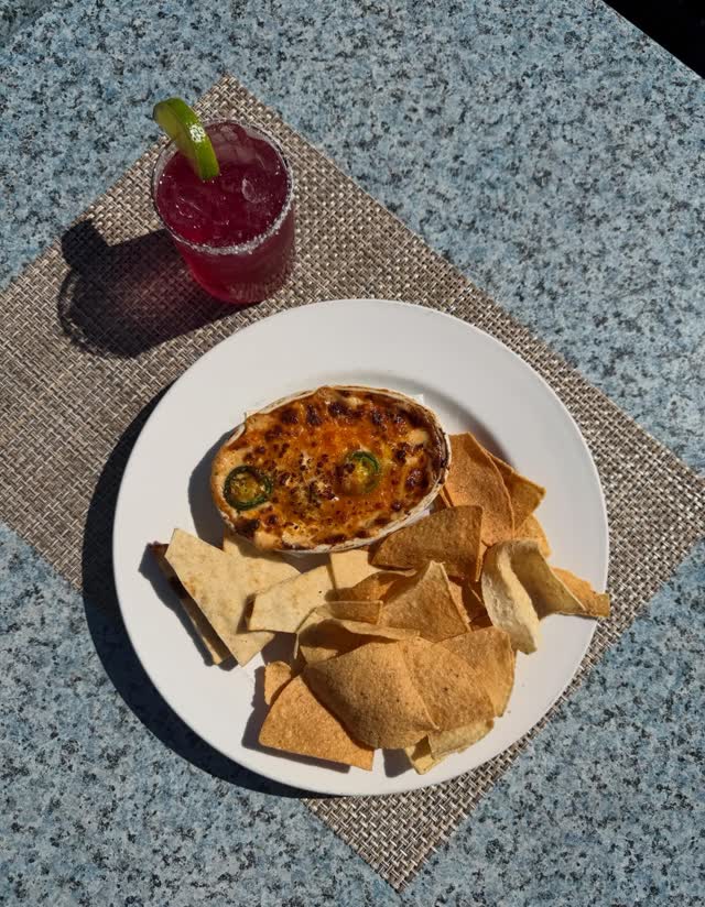 Our view for Friday - Happy Hour Apps, Quizzo Tonight, and Sid Miller Dance Band performing