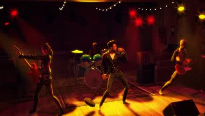 ROCK BAND IN THE BASEMENT!