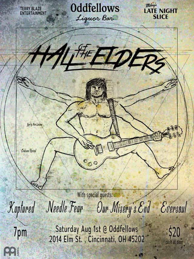 Needle//Fear with Hall of the Elders, Kaptured, Our Misery’s End and EverSoul