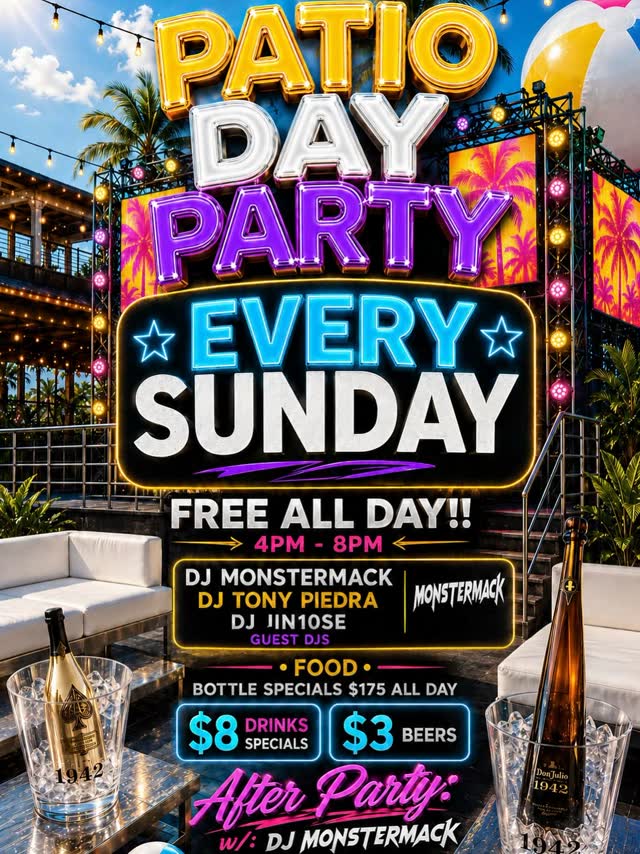 SUNDAY FUNDAY EVERY SUNDAY