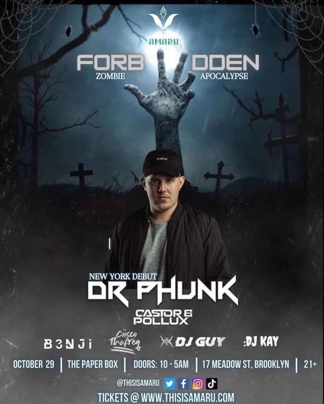 Dr Phunk NYC headlining debut