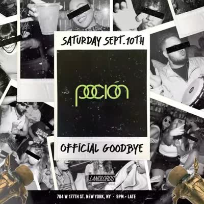 Poción Official Goodbye