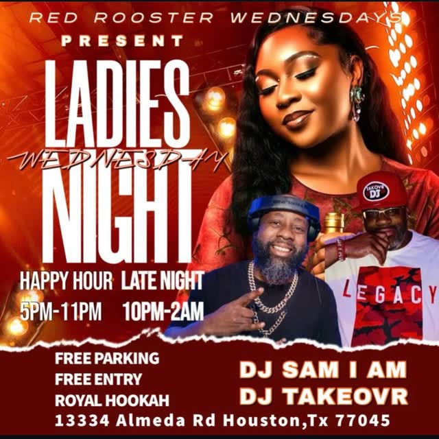 Ladies Night @red_rooster_houston