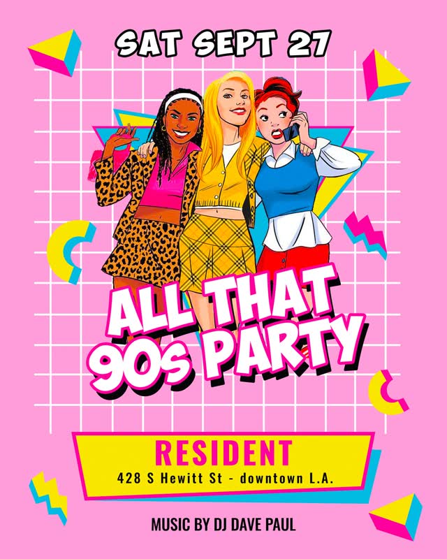 L.A.’s hottest 1990s dance party