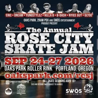 The Annual ROSE CITY SKATE JAM