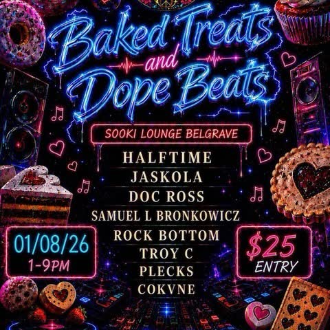 Baked Treats & Dope Beats - Day Party