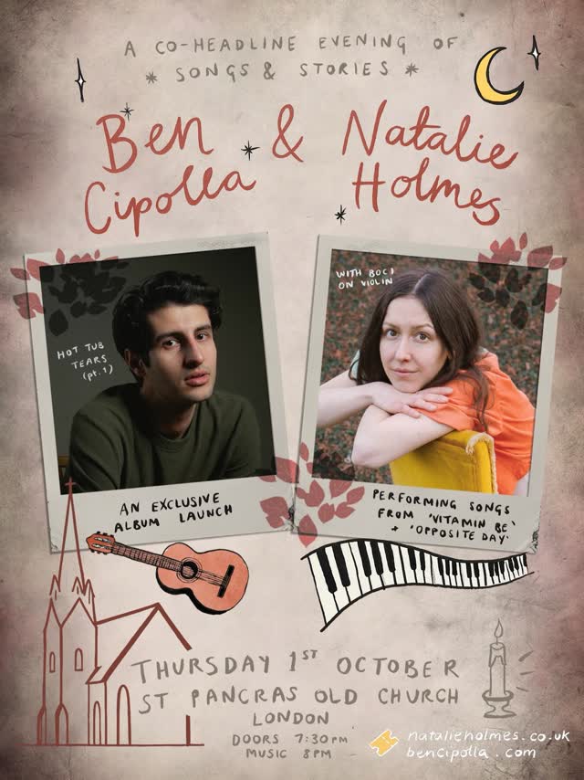 Co-headline show at St Pancras Old Church