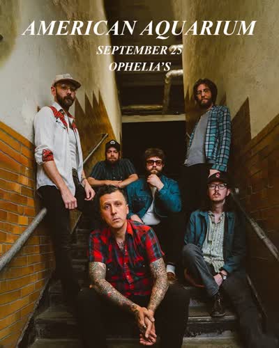 American Aquarium Live at Ophelia's