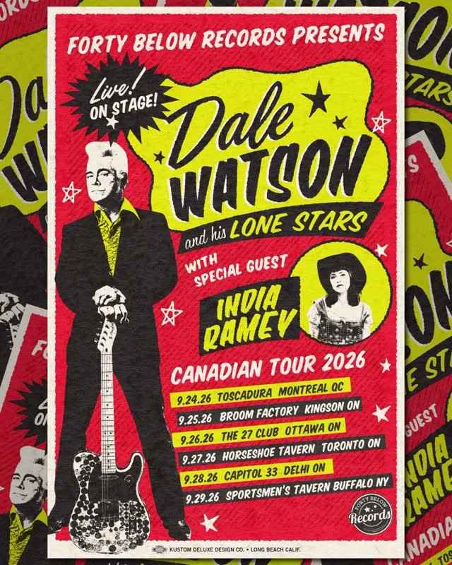 Dale Watson & His Lone Stars Canadian Tour