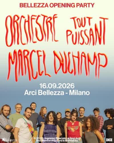 Orchestre Tout Puissant Marcel Duchamp LIVE @ CIRCOLO ARCI BELLEZZA