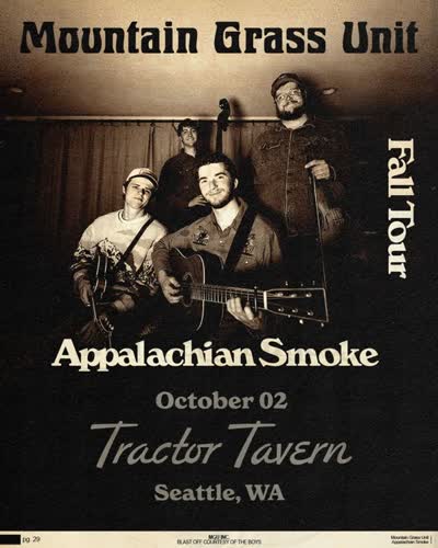 Mountain Grass Unit plays Tractor Tavern