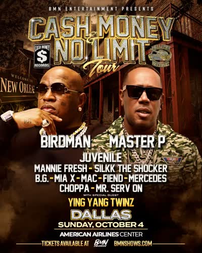 Cash Money & No Limit Tour