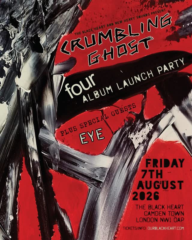 CRUMBLING GHOST four ALBUM LAUNCH PARTY
