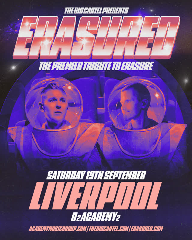 Erasured recreate the timeless magic of Erasure’s synth-pop sound