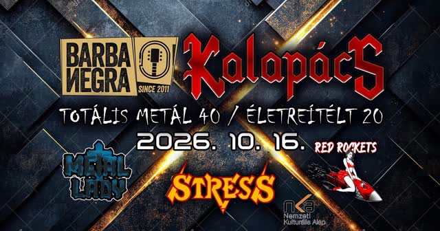 KALAPÁCS JÓZSEF DUPLA JUBILEUMI KONCERT