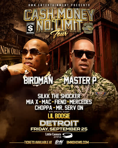 Cash Money Records & No Limit Records Tour