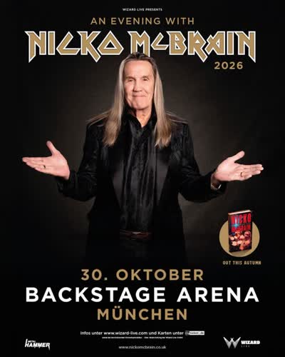 An Evening With Nicko McBrain 2026